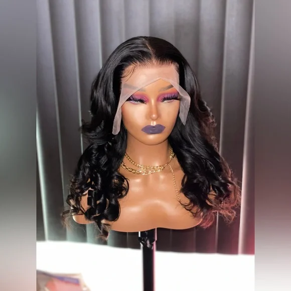 20” HD Lace Frontal Wig – Bombshell Curls